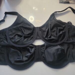 Wacoal Black Smooth Underwire Full Coverage Bra x 2. 38G